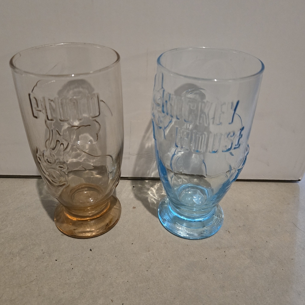 Vintage Disney Glass